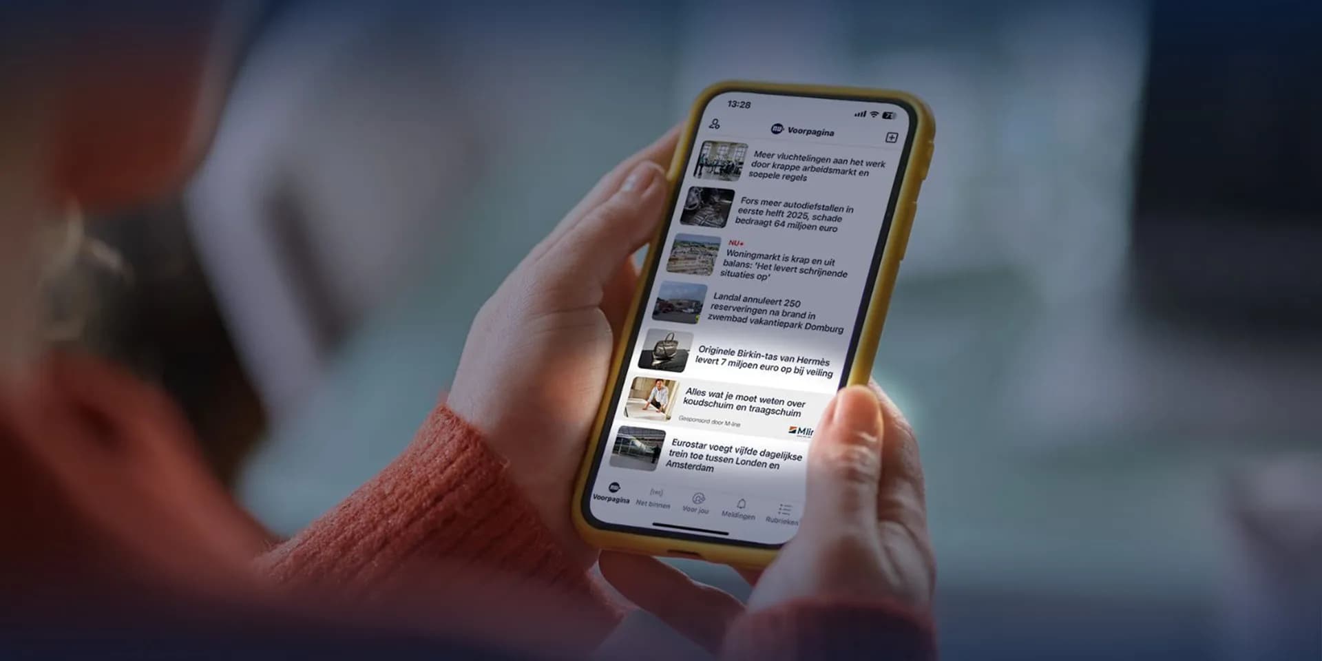 Native ads op telefoon